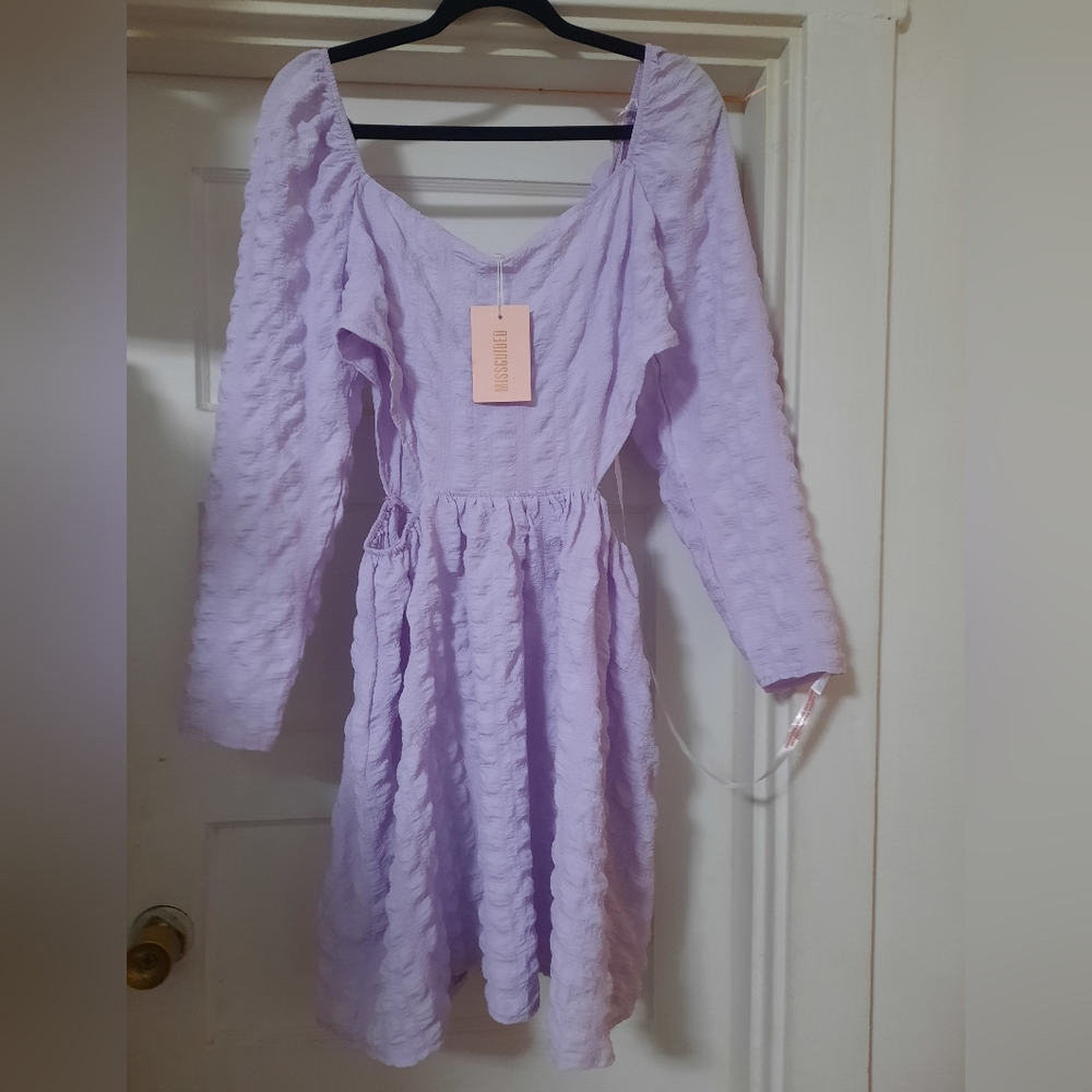 Purple dress